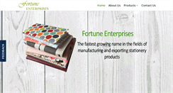 Desktop Screenshot of fortunepaperproducts.com